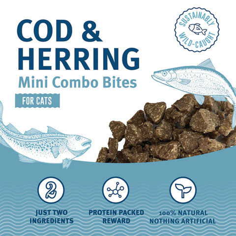 Icelandic+ - Cod & Herring Mini Combo Bites