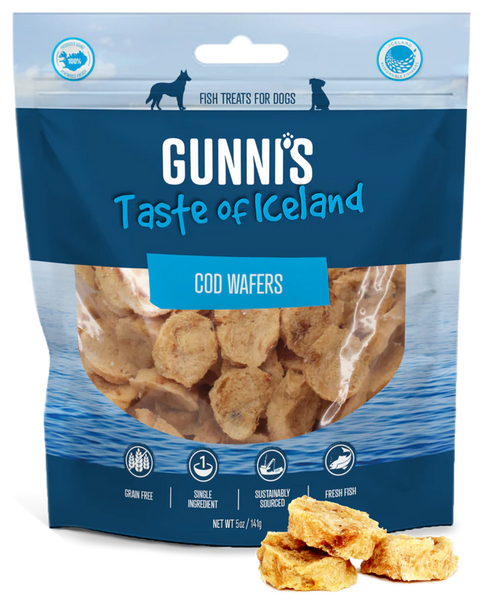 Gunni's Taste of Iceland - Cod Wafers 5oz