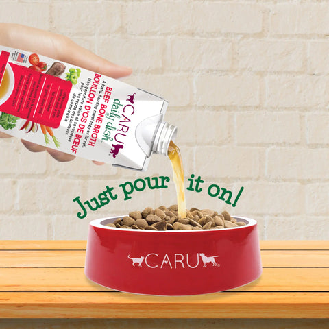 Caru - Daily Dish Beef Bone Broth for Dogs & Cats