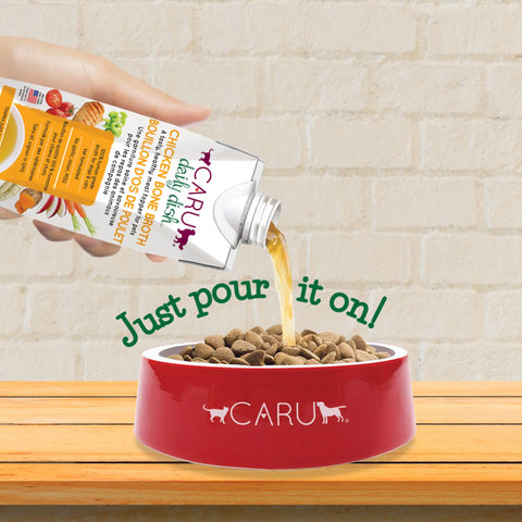 Caru - Daily Dish Chicken Bone Broth for Dogs & Cats