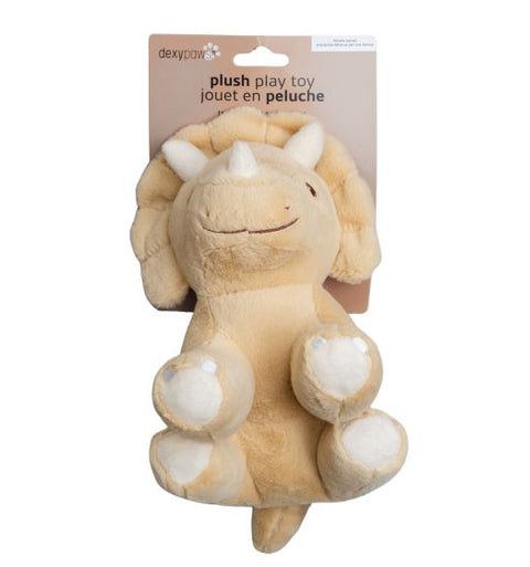 Dexypaws - Plush Dog Toy - Dinosaur Dog Toy