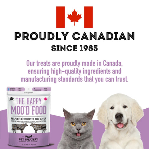The Granville Island Pet Treatery - Premium Dehydrated Beef Liver 90g