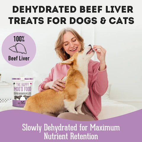 The Granville Island Pet Treatery - Premium Dehydrated Beef Liver 90g