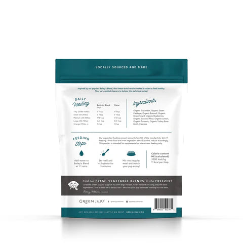 Green Juju - Dog Freeze Dried Bailey's Blend