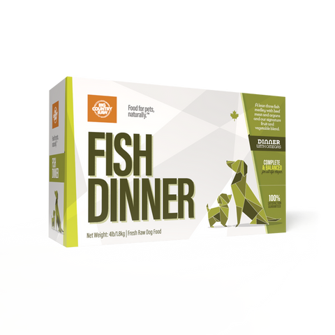 Big Country Raw - Fish Dinner Carton 4 lb