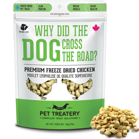 The Granville Island Pet Treatery - Premium Freeze Dried Chicken Treat For Dogs & Cats 50g