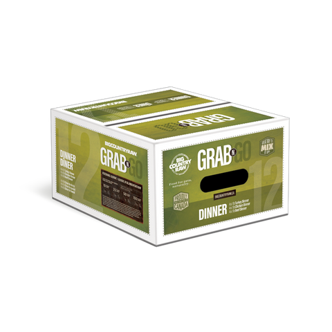 Big Country Raw - Grab N Go Dinner 12 lb