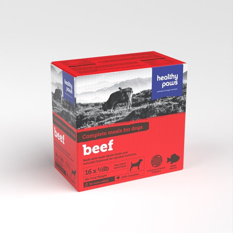 Healthy Paws - Canine Complete Dinner Beef 16 x 1/2 lb