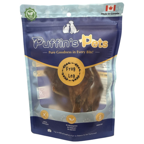 Puffin's Pets - Dehydrated Frog Legs(4pcs)