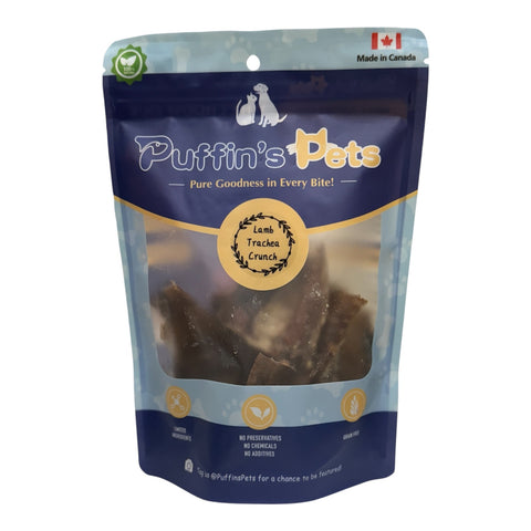 Puffin’s Pets - Lamb Trachea Crunch