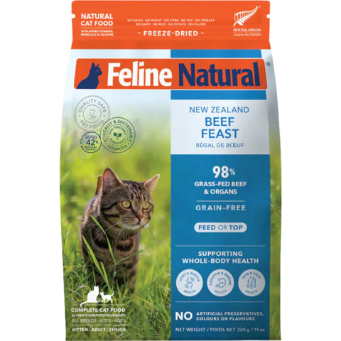 Feline Natural™ - Beef Feast Freeze Dried Cat Food