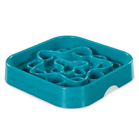 Messy Mutts - Interactive Square Slow Feeder, 2 Cup Capacity