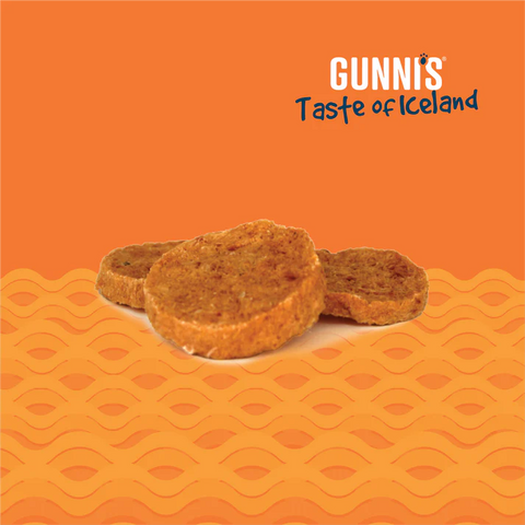 Gunni's Taste of Iceland - Salmon Wafers 5oz