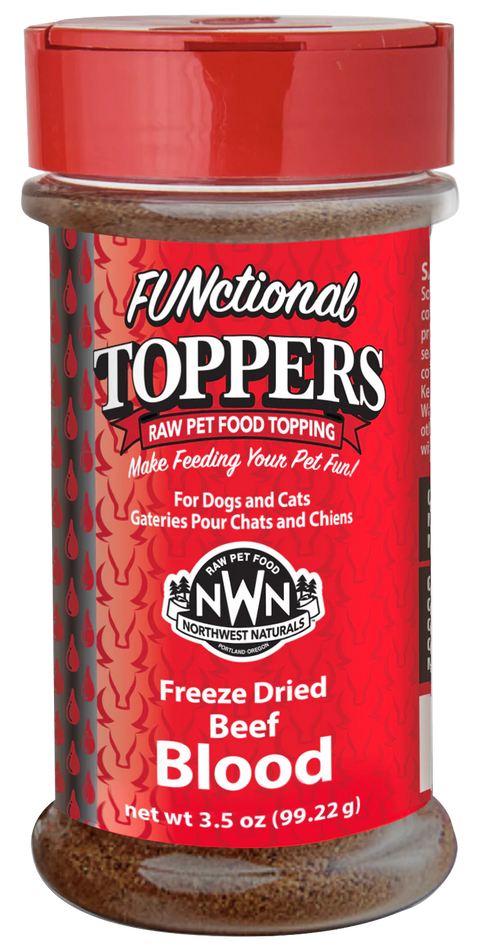 Nothwest Naturals - Functional Toppers : Beef Blood 99g