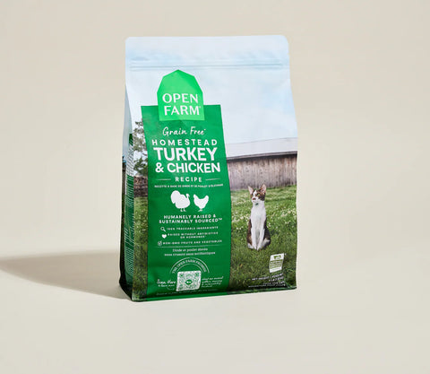 Open Farm® - Homestead Turkey & Chicken Dry Cat Food