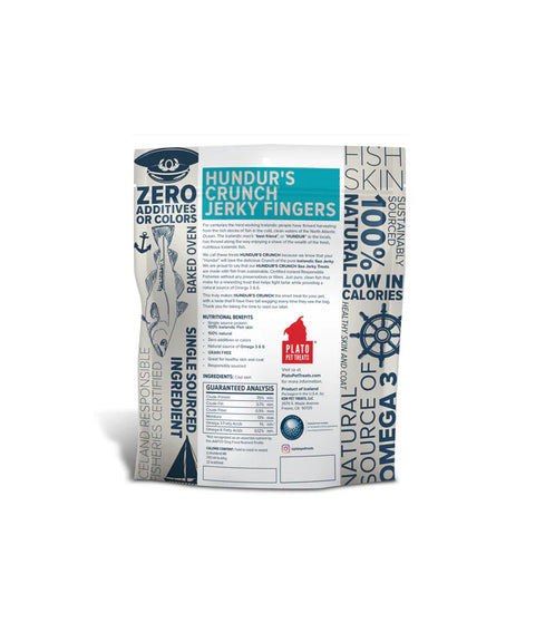 Plato Pet Treats - Hundur's Crunch Jerky Fingers 100g