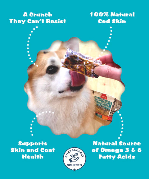 Plato Pet Treats - Hundur's Crunch Jerky Fingers 100g