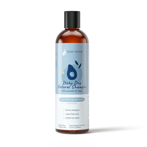 Kin + Kind - Itchy Dog Shampoo (Tea Tree+Grapefruit) 12oz