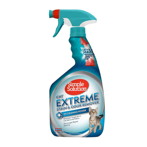 Simple Solution - Extreme Stain And Odor Remover Spray Cat 32oz