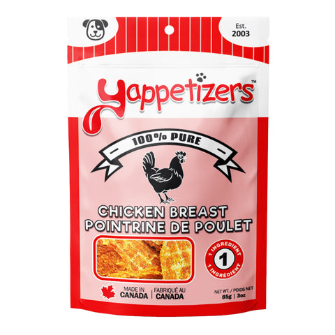 Yappetizers - Dehydrated Chicken Breast