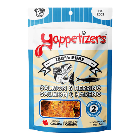 Yappetizers - Salmon & Herring Dog Treats