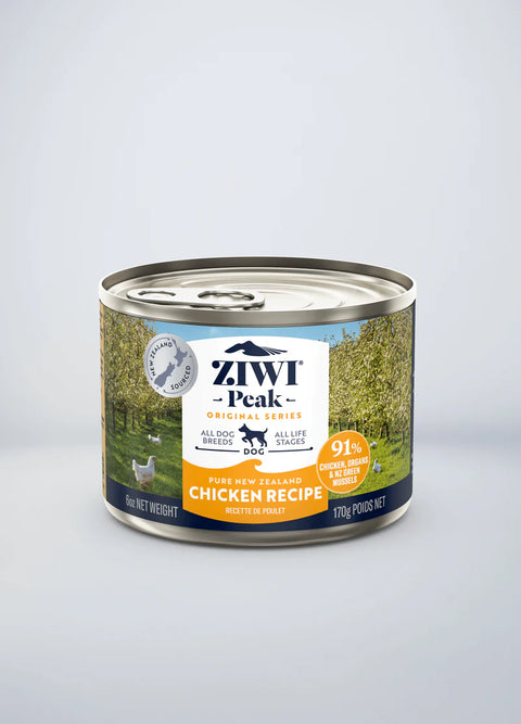 ZIWI Peak Canned Wet Dog Food - Chicken Recipe (170g)