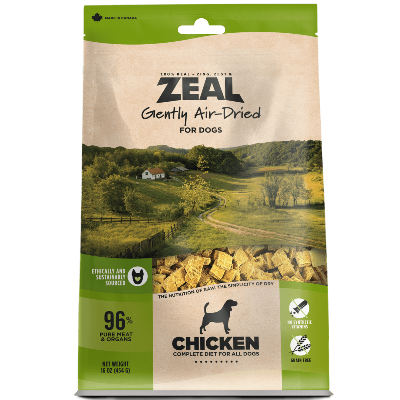 ZEAL - CANADA Gently Air-Dried Grain Free Chicken Recipe for Dogs 1 lb