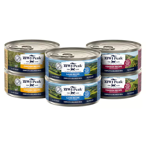 ZIWI - Variety Pack Venison, Chicken, Lamb Cat Wet Food 85g