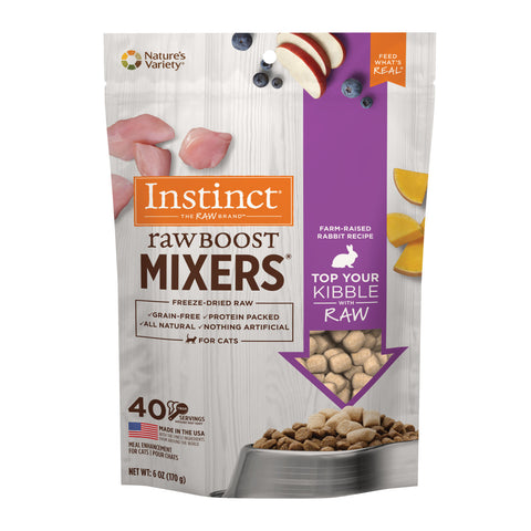 Instinct - Raw Boost Mixers Farm-Raised Rabbit Recipe 170g