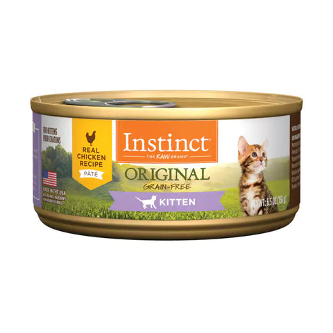Instinct - Original Grain-Free Pate Canned Kitten Food Chicken Recipe