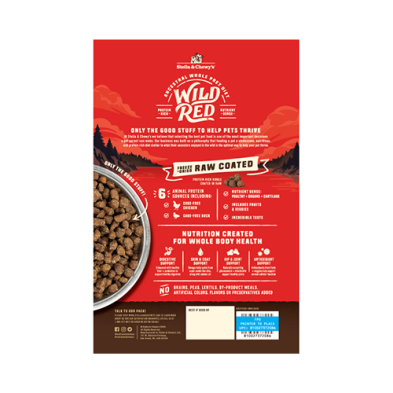 Stella & Chewy's® - Wild Red Freeze Dried Raw Coated Prairie Recipe Grain & Legume Free Dry Dog Food