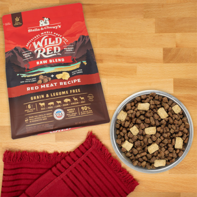 Stella & Chewy's® - Wild Red Raw Blend Red Meat Recipe Grain & Legume Free Dry Dog Food