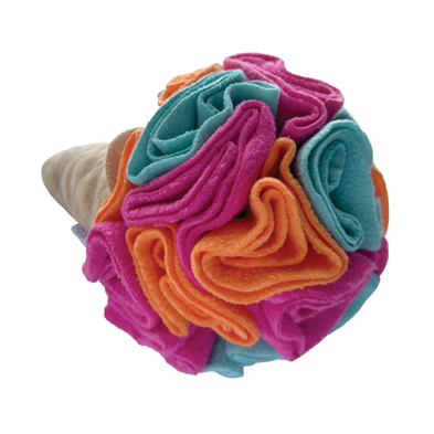 foufouBRANDS™ fouFIT™ - Hide 'n Seek Ice Cream Snuffle Rainbow Sherbet