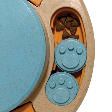 foufouBRANDS™ fouFIT™ Hide 'n Seek Multi-Play Turntable 10.5" Puzzle Toy