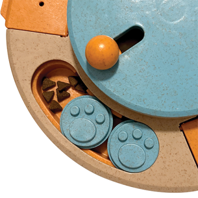 foufouBRANDS™ fouFIT™ Hide 'n Seek Multi-Play Turntable 10.5" Puzzle Toy