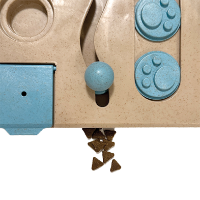 foufouBRANDS™ fouFIT™ Hide 'n Seek Multi-Play Busy Board 10" Puzzle Toy