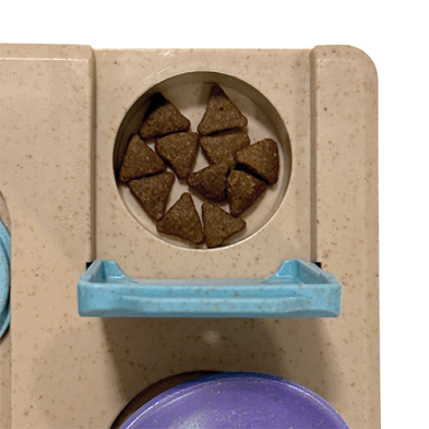 foufouBRANDS™ fouFIT™ Hide 'n Seek Multi-Play Busy Board 10" Puzzle Toy