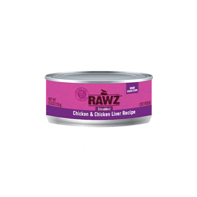 RAWZ® - Shredded Chicken & Chicken Liver Wet Cat Food