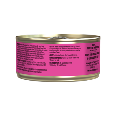 RAWZ® - 96% Turkey, Turkey Liver & Goat's Milk Wet Cat Food  5.5oz