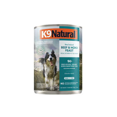 K9 Natural™ - New Zealand Grain Free Wet Dog Food: Hoki & Beef Feast