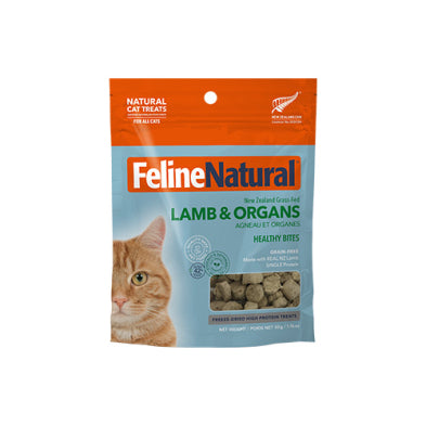 Feline Natural™ - Lamb Healthy Bites Cat Treat 50 g