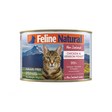 Feline Natural™ - Chicken & Venison Liver Feast Wet Cat Food