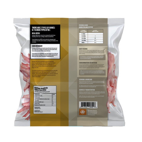 Big Country Raw - Chicken Feet 1 lb