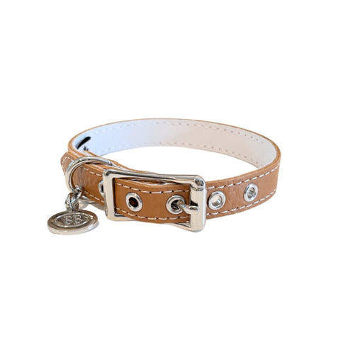 Buddy Belts - Collars – Permanent Caramel 10-12" x 1/2"