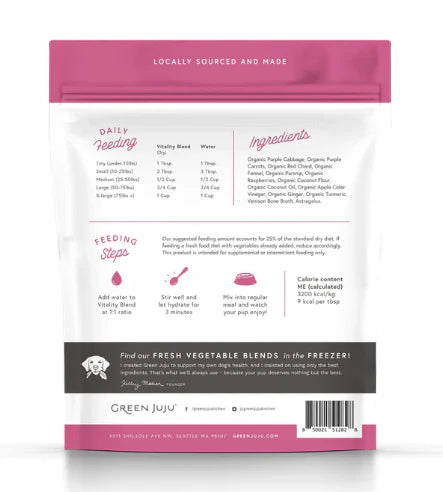 Green Juju - Dog Freeze Dried Vitality Blend