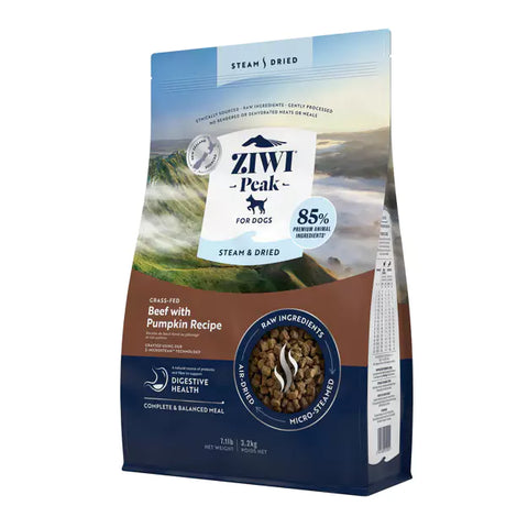 ZIWI - Peak Steam Dried Beef with Pumpkin Dog