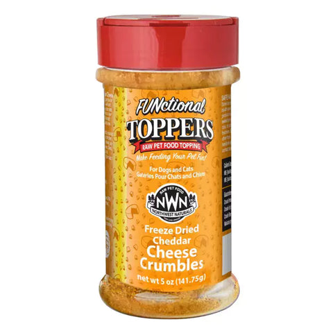 Northwest Naturals - Functional Toppers : Cheddar Cheese Crumble 5oz