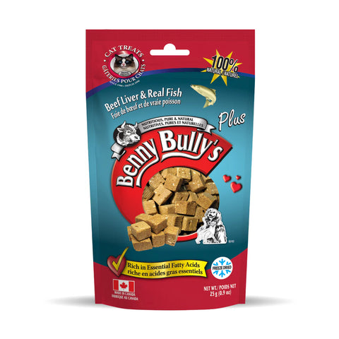 Benny Bullys® Beef Liver Plus Fish