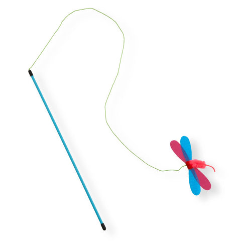 Crinkly Critters Fancy Flutterfly Cat Wand