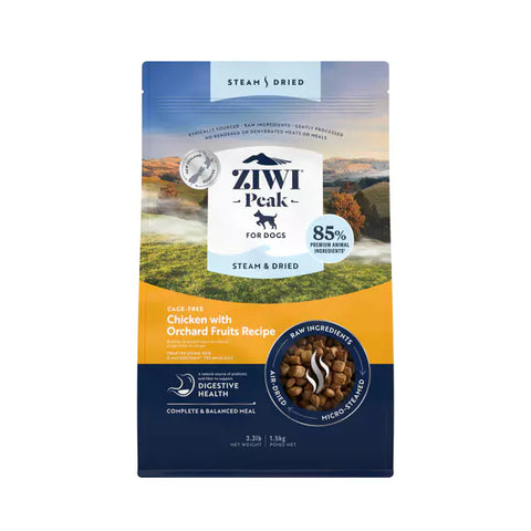 ZIWI - Peak Steam Dried Chicken with Orchard Fruits Dog